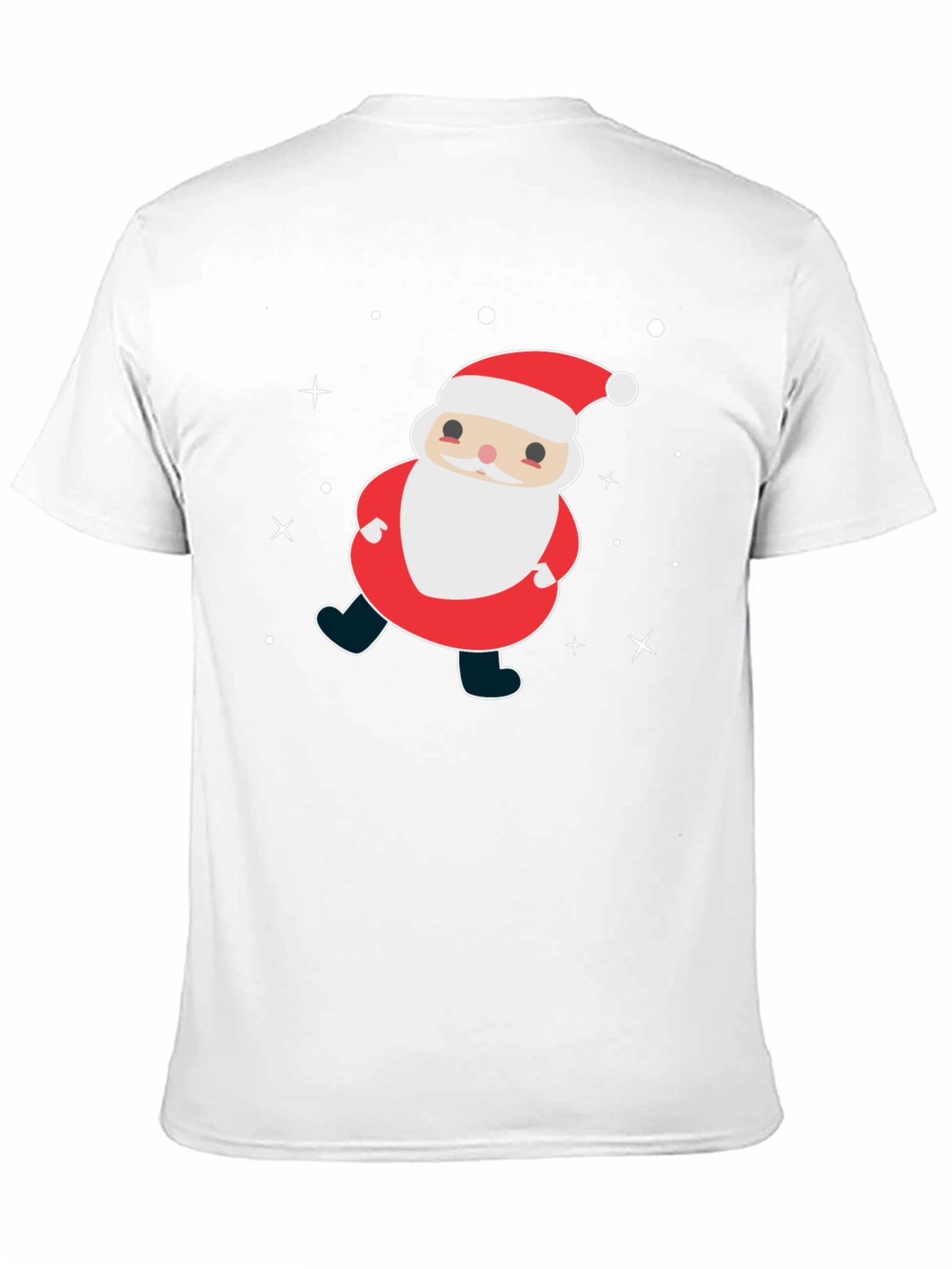 Cute Santa Graphic T-Shirt