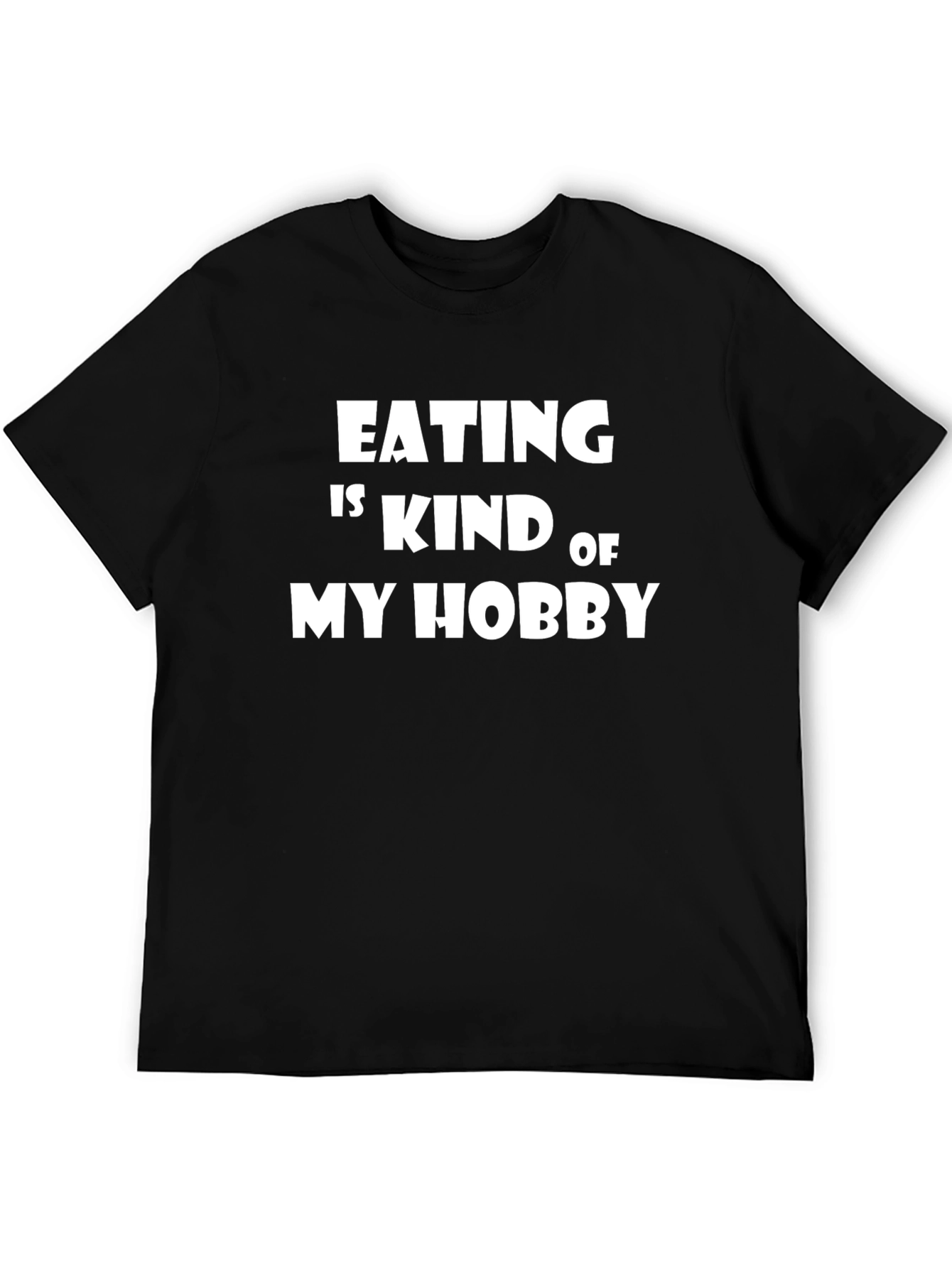 Funny Eating is My Hobby Graphic T-Shirt