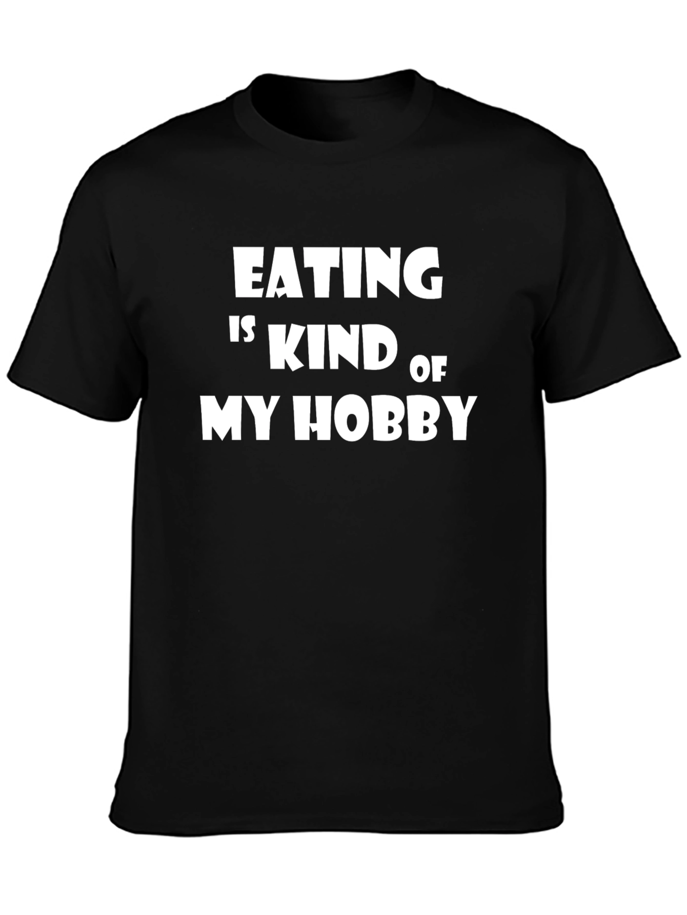 Funny Eating is My Hobby Graphic T-Shirt
