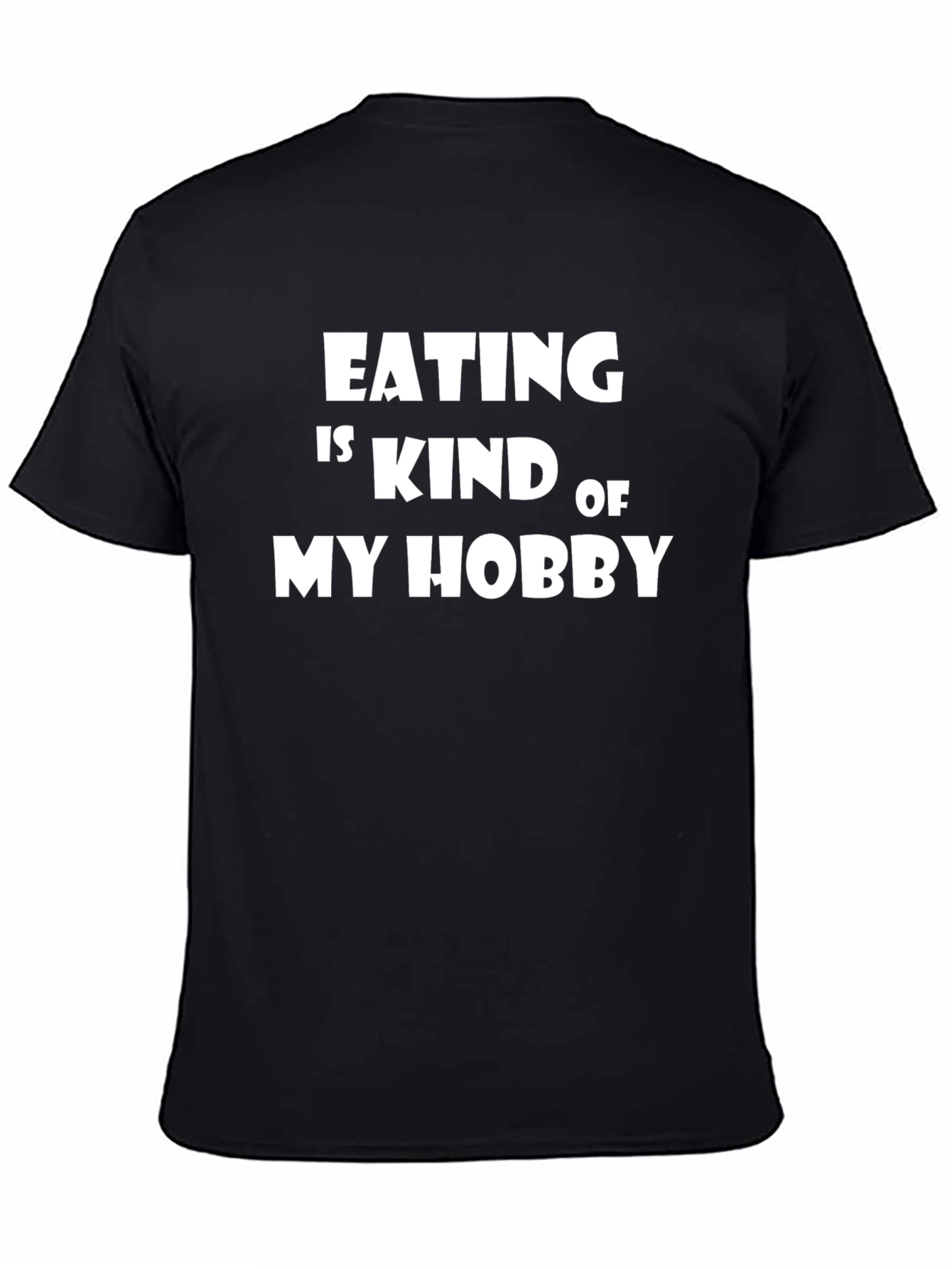 Funny Eating is My Hobby Graphic T-Shirt