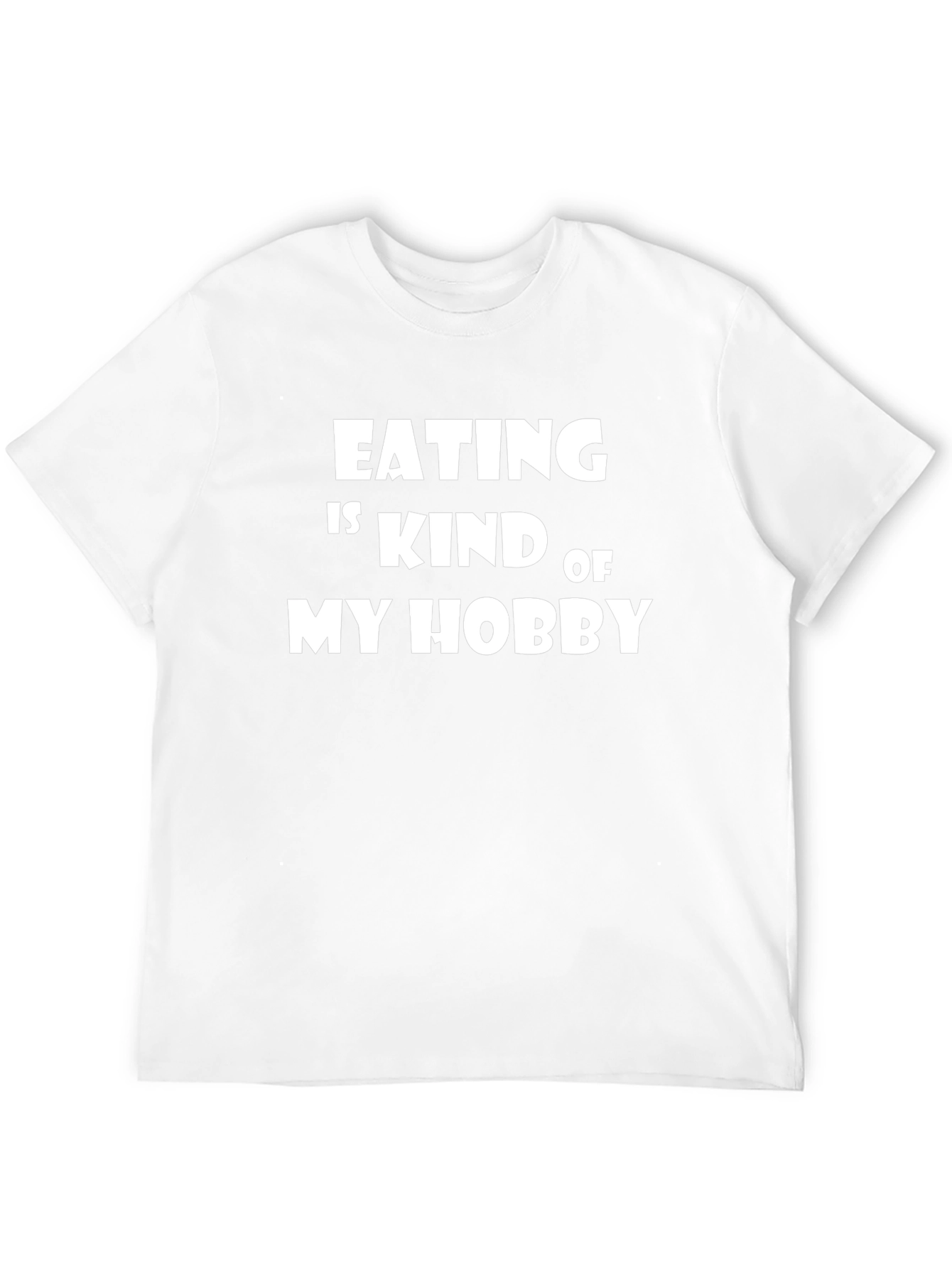 Funny Eating is My Hobby Graphic T-Shirt
