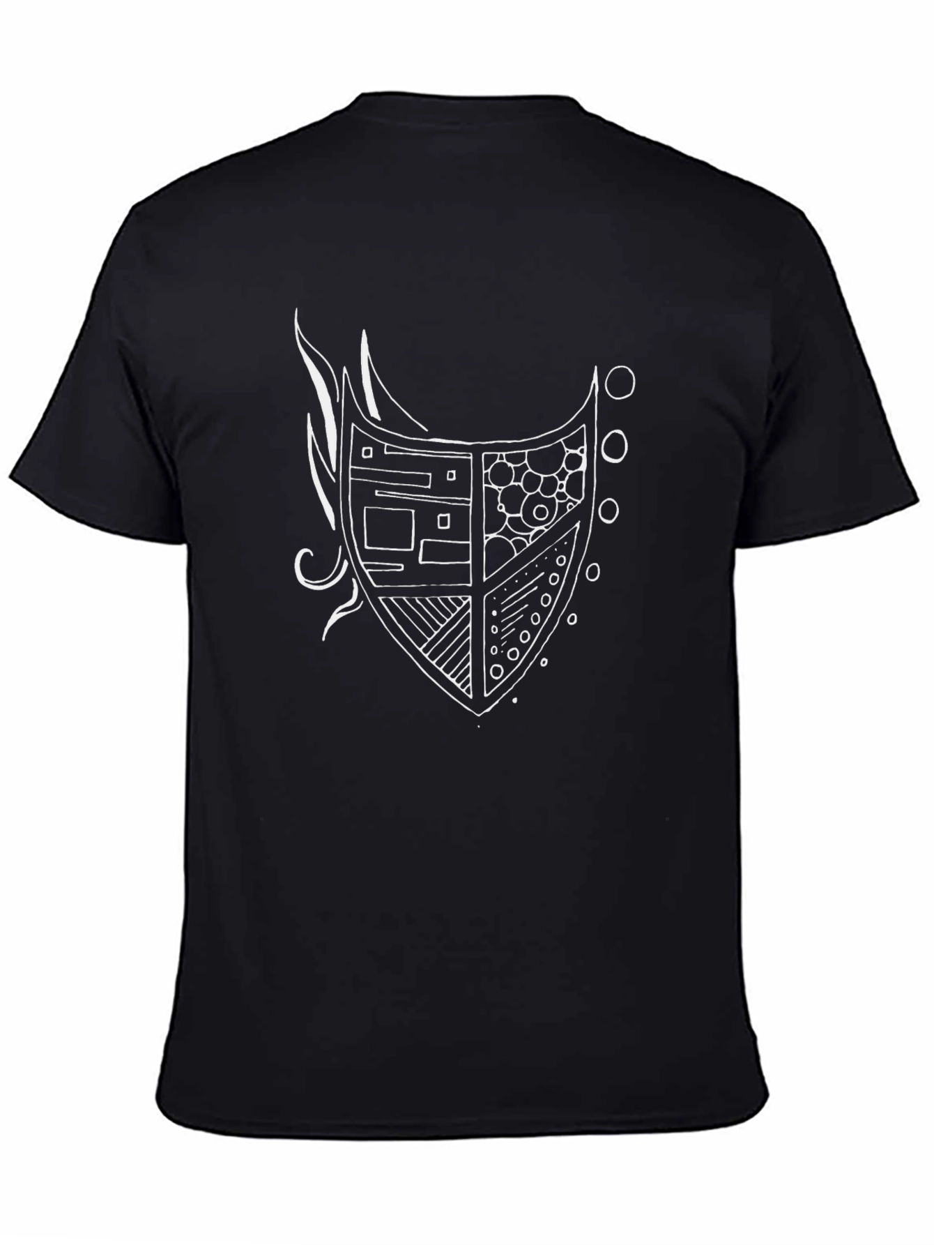 Abstract Shield Graphic Tee
