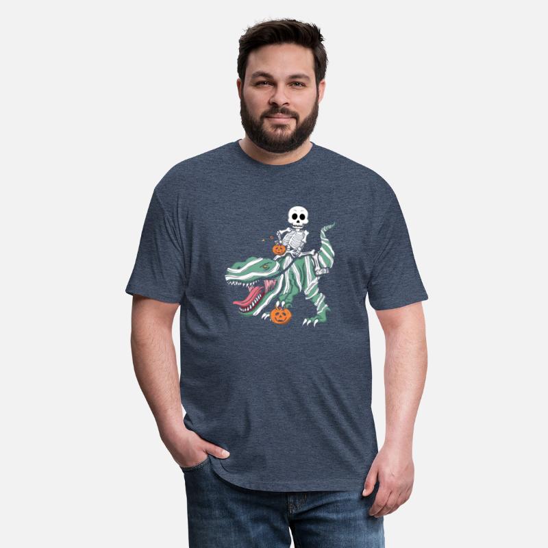 Skeleton Dinosaur Funny Lazy Creepy Halloween