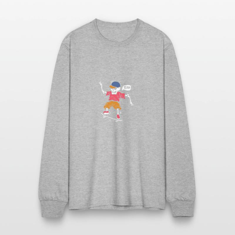 Skeleton on Skateboard Freestyle Skateboarder Gift