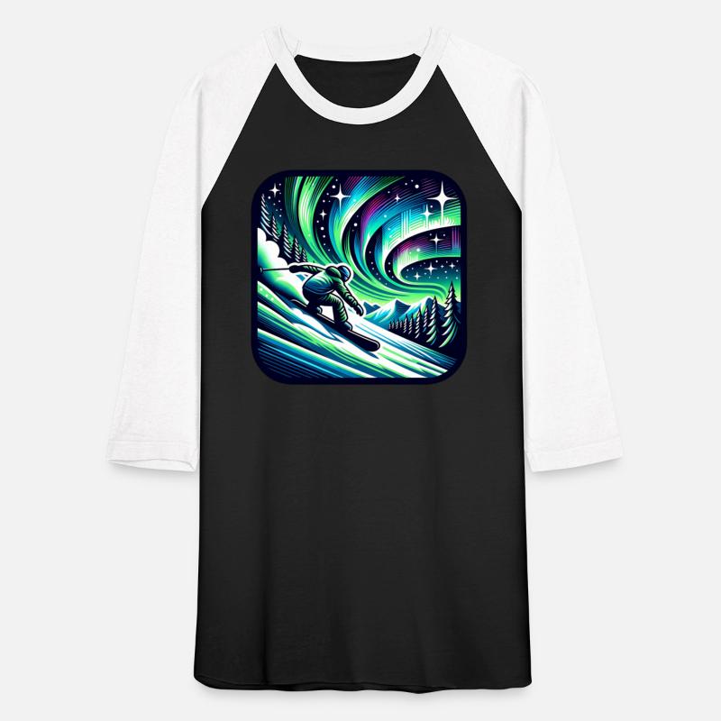 Skiing Under Northern Lights Adventure