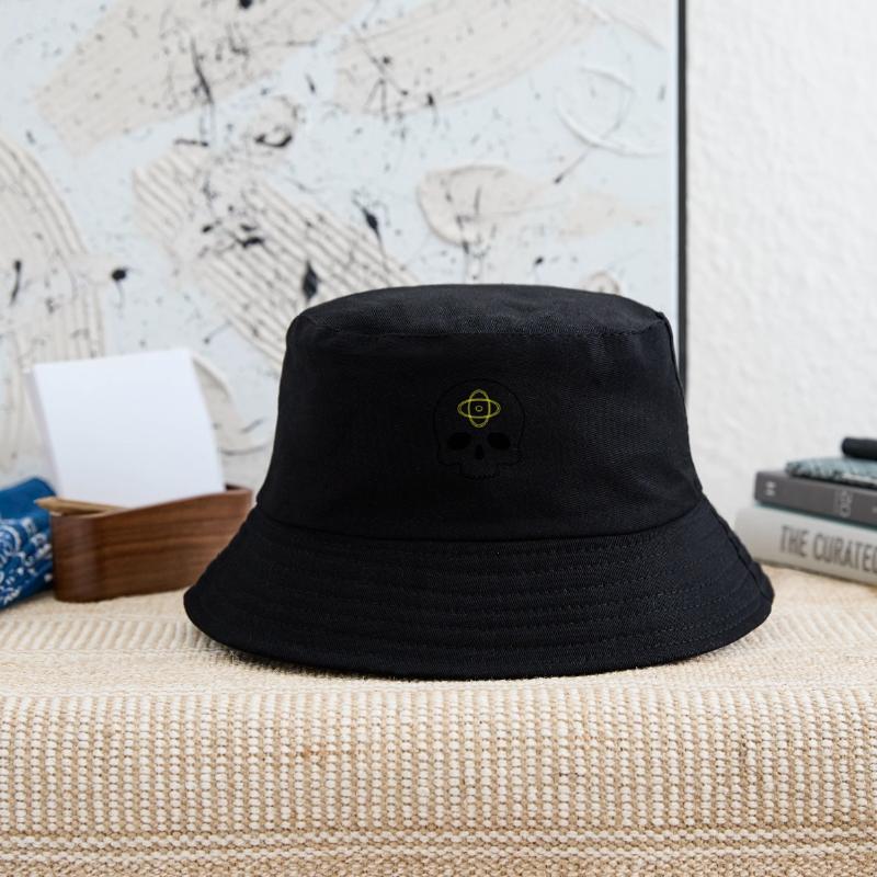 skull nuclear power symbol vector