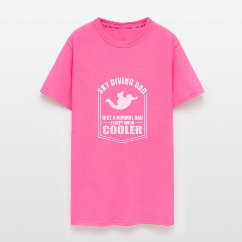 Skydiving Dad Normal Dad Only Cooler Fathers Day