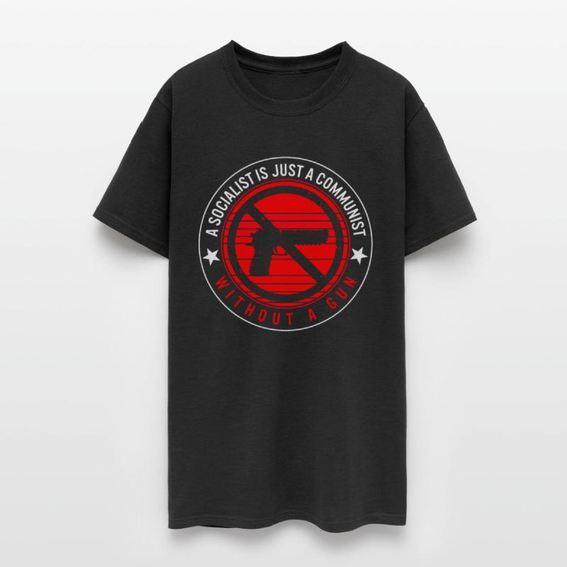Socialist Is Just A Communist Gun Shirt,