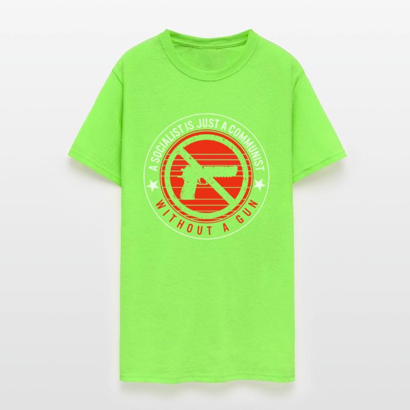 Socialist Is Just A Communist Gun Shirt,