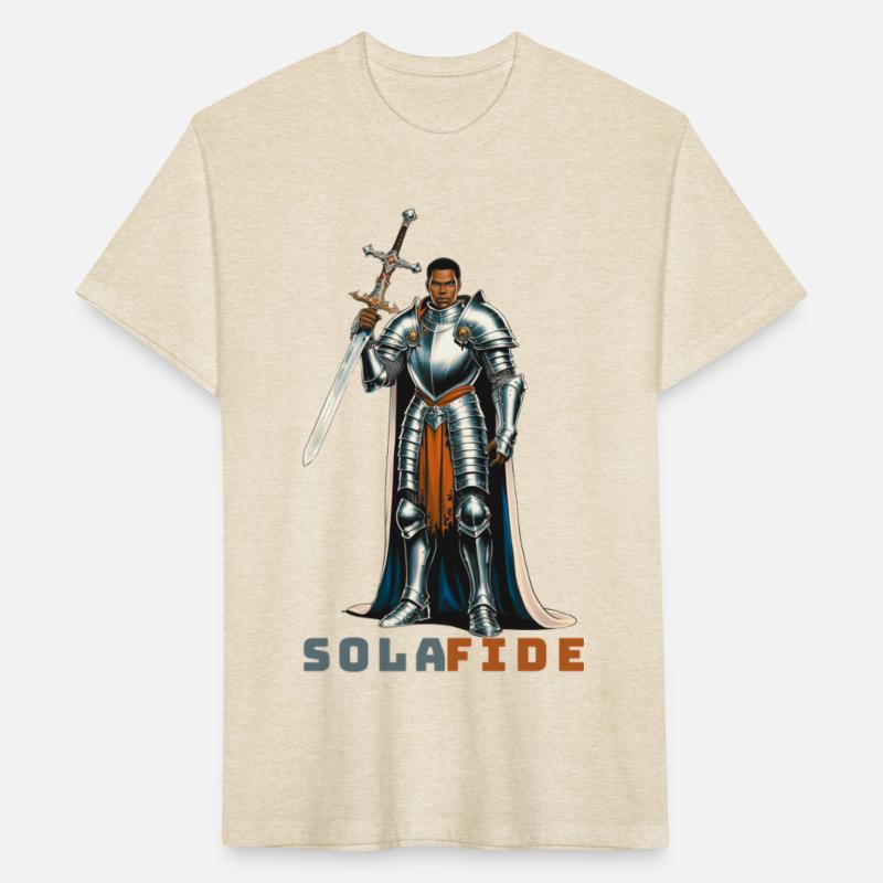 Sola Fide Knight RPG Warrior Armor Design