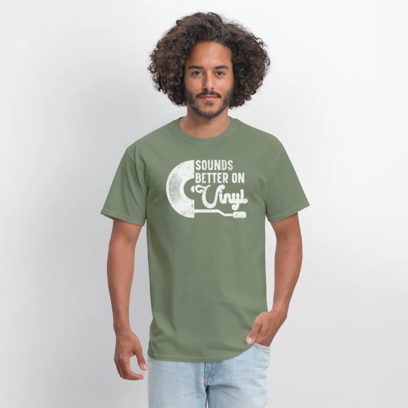 Sounds Better On Vinyl Record Player Music Lover