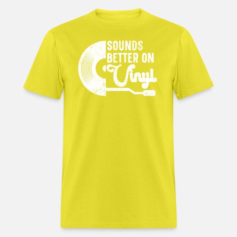 Sounds Better On Vinyl Record Player Music Lover