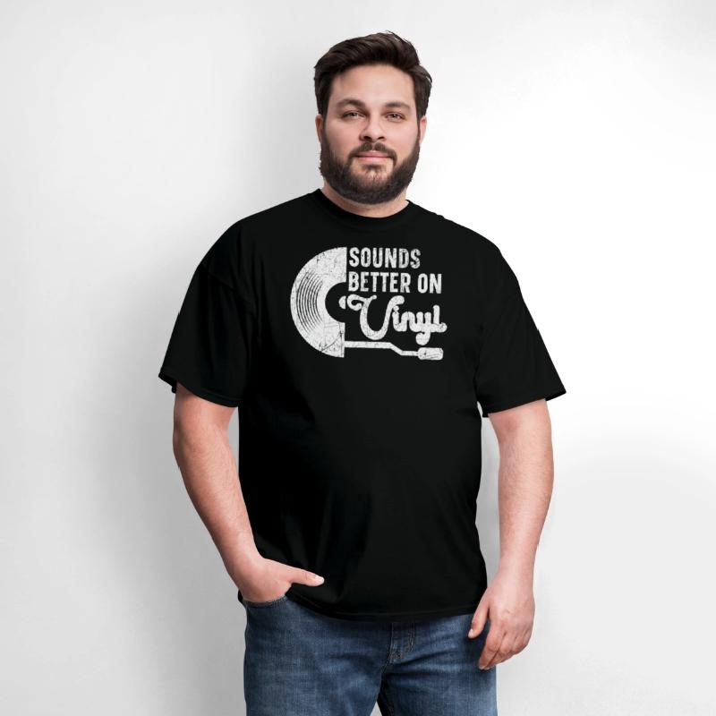 Sounds Better On Vinyl Record Player Music Lover