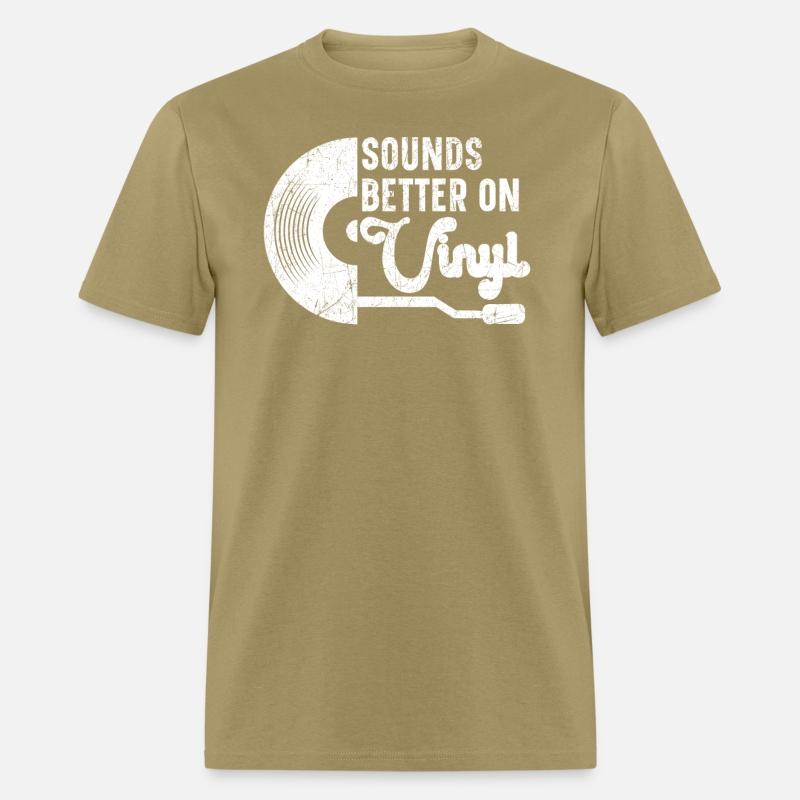 Sounds Better On Vinyl Record Player Music Lover