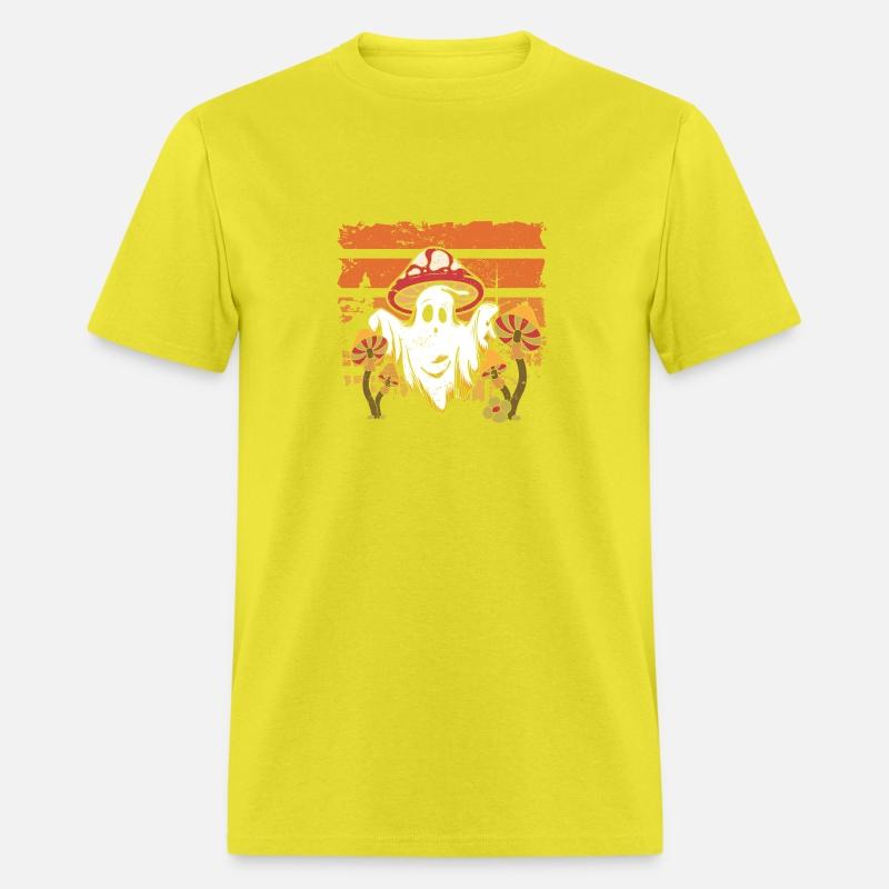 Spooky Season Forest Boo Ghost Mushroom