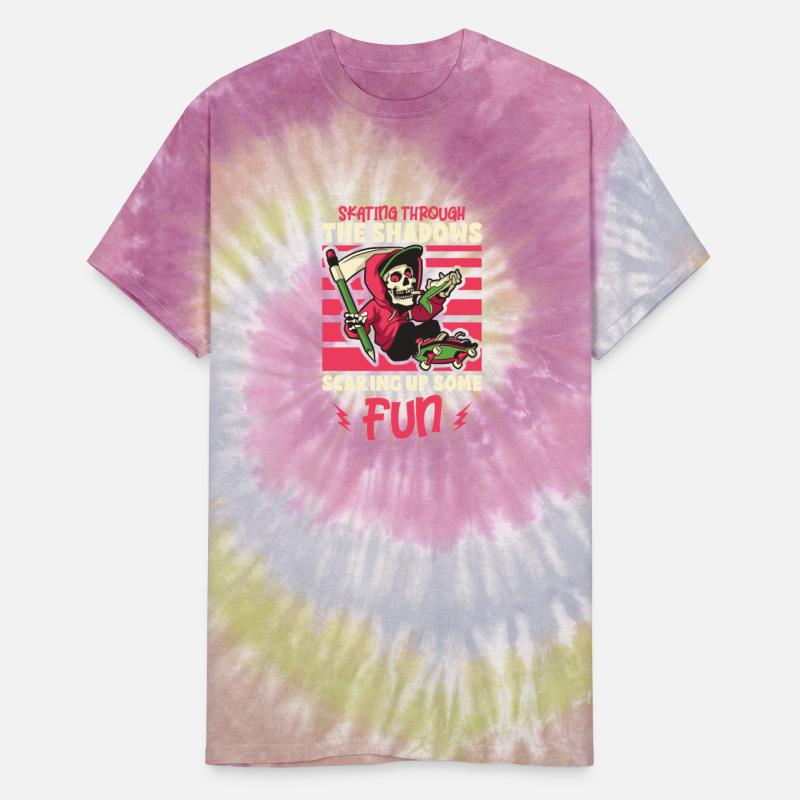 Spooky Skating Skeleton Skater Hallowen Horror