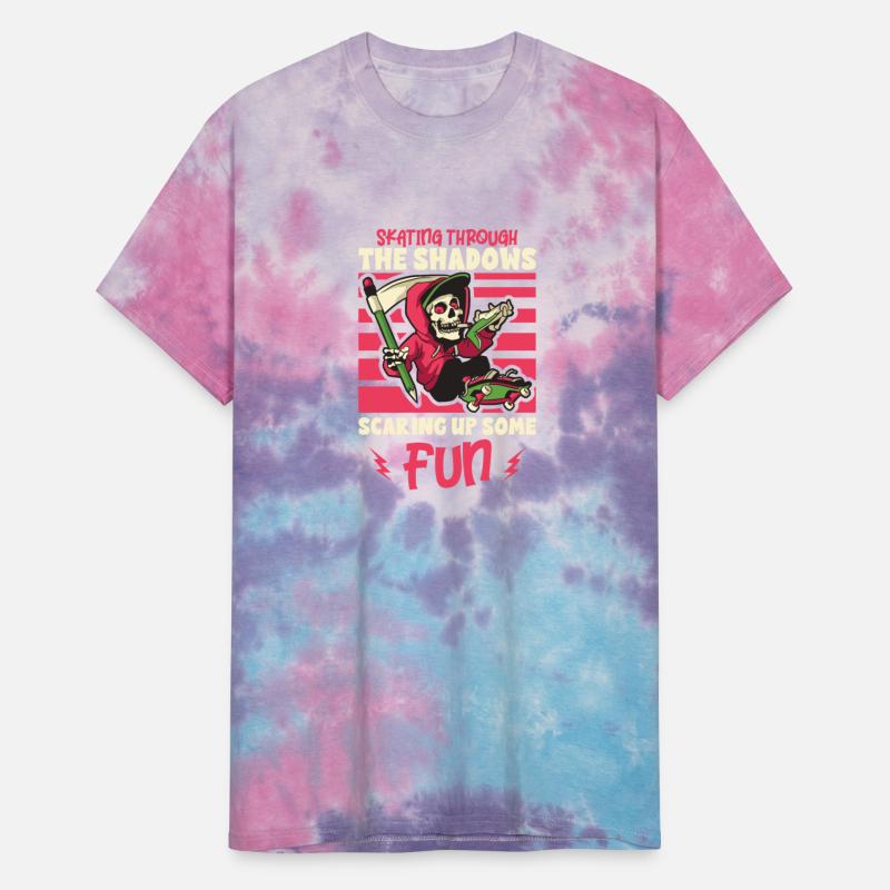 Spooky Skating Skeleton Skater Hallowen Horror