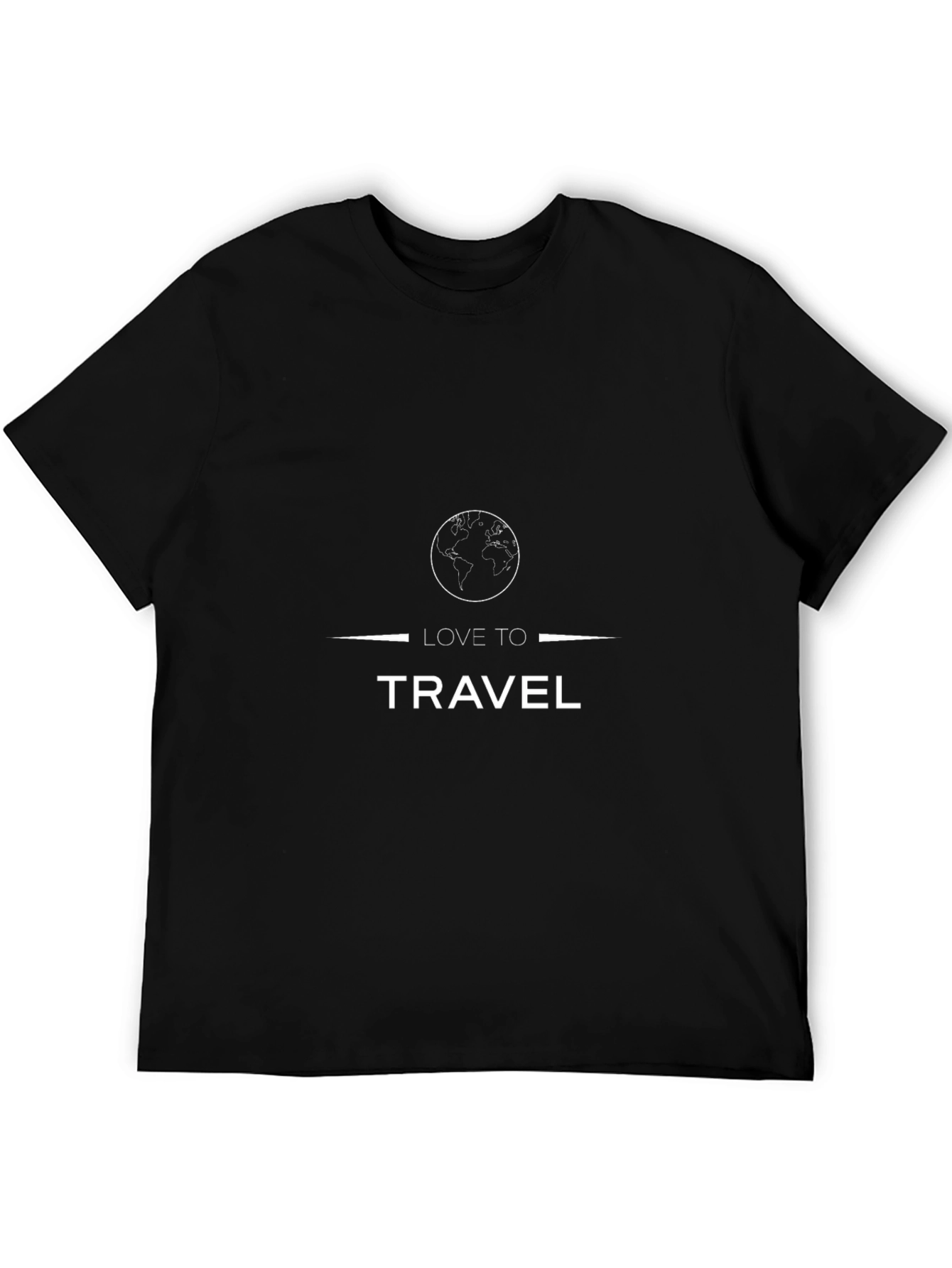 Love to Travel Black T-Shirt