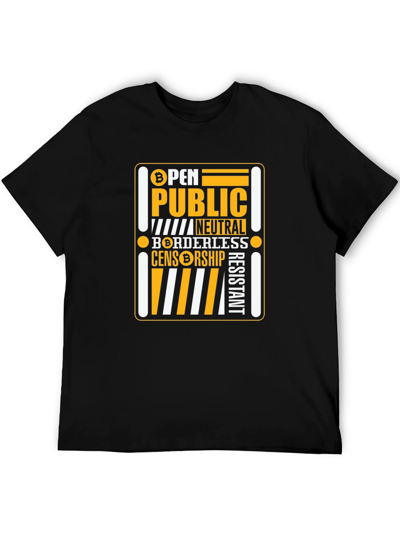 Bitcoin Crypto Open Public T-Shirt