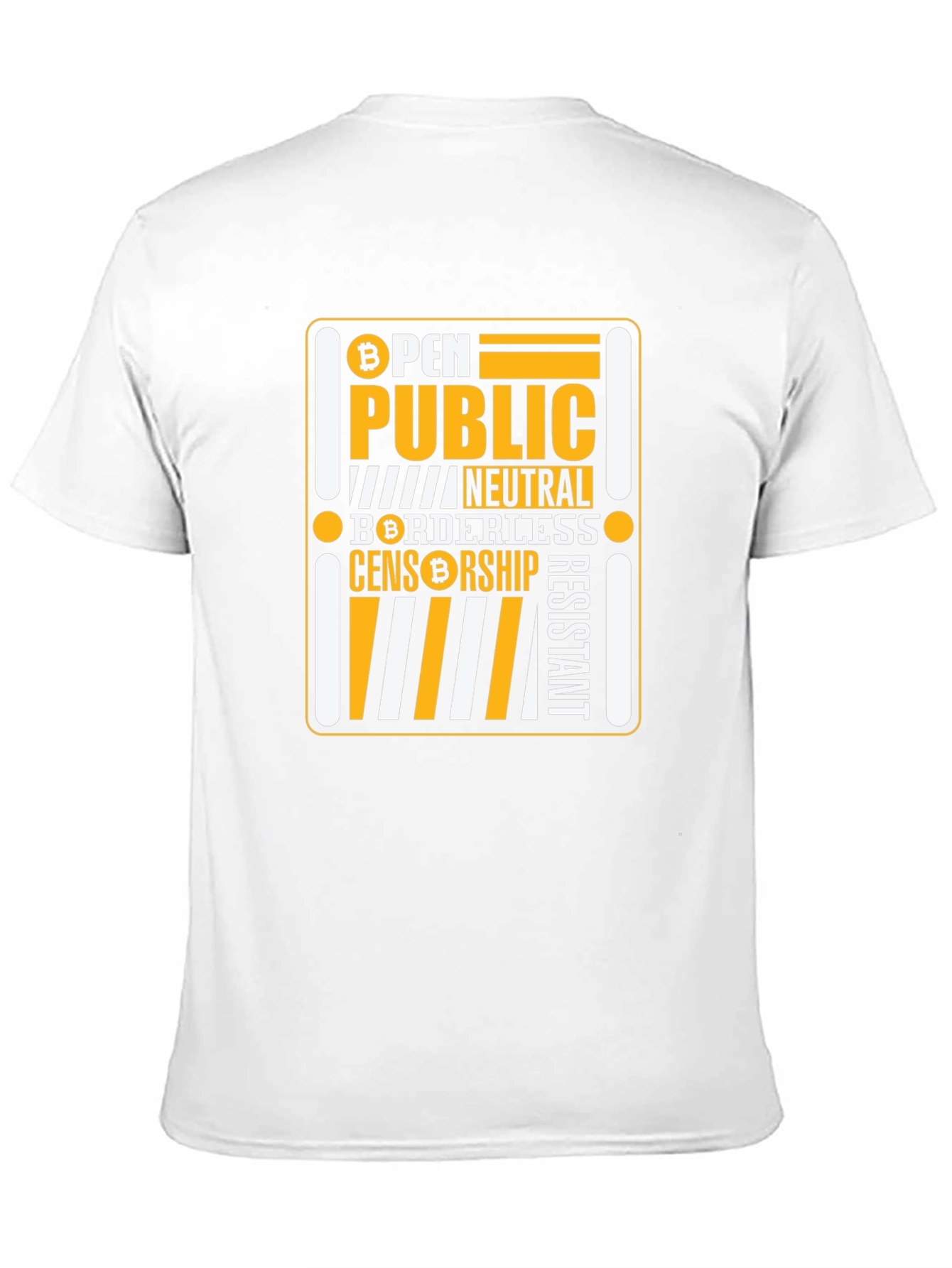 Bitcoin Crypto Open Public T-Shirt