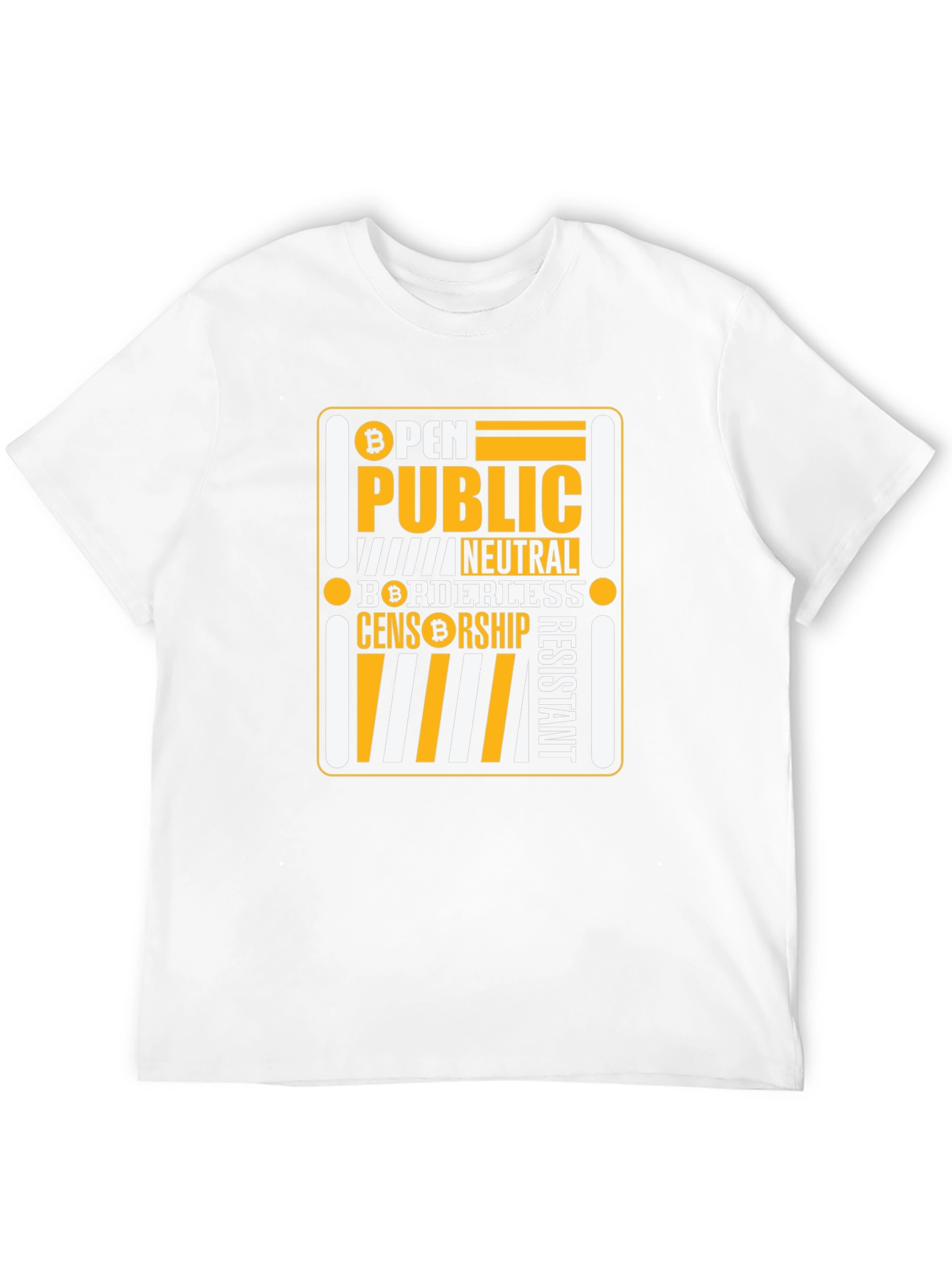 Bitcoin Crypto Open Public T-Shirt