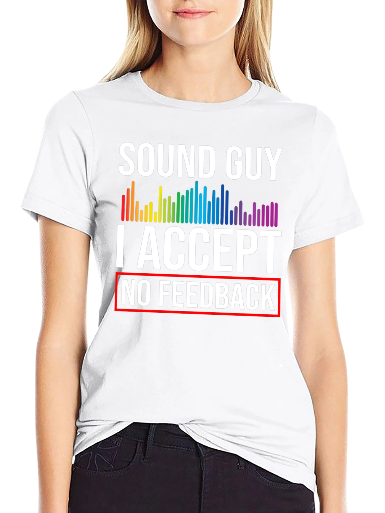 Sound Guy No Feedback Graphic Tee