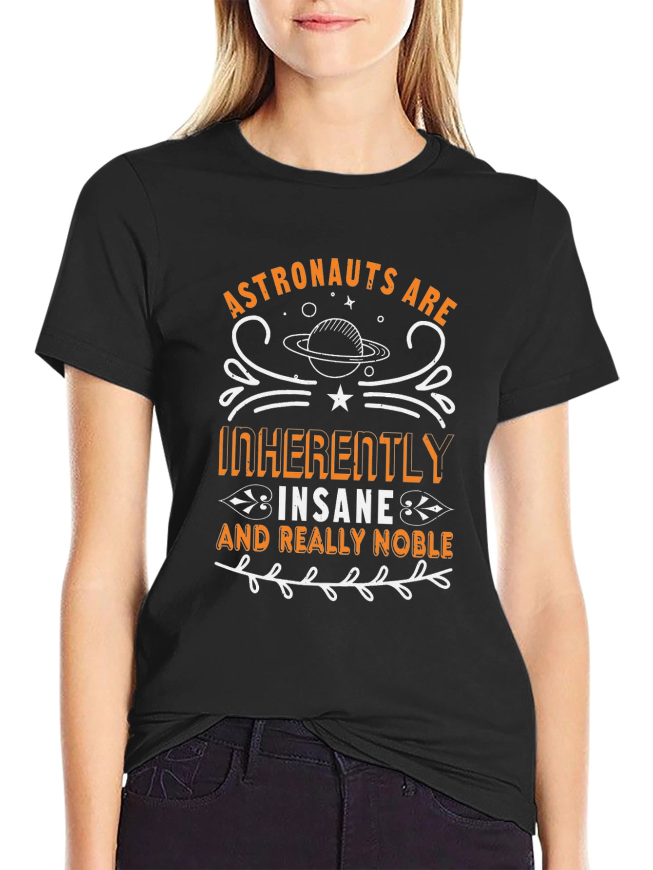 Astronauts Insane Noble Graphic T-Shirt