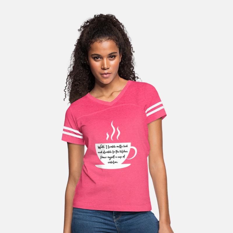 Steaming Coffee Cup Wake Up And Have Ambition