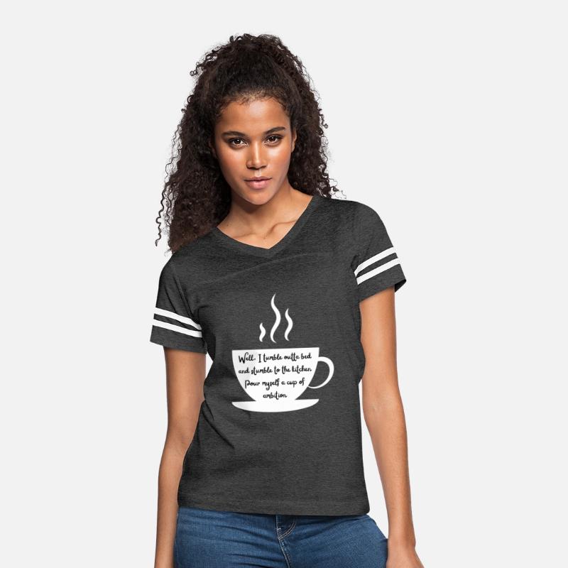 Steaming Coffee Cup Wake Up And Have Ambition