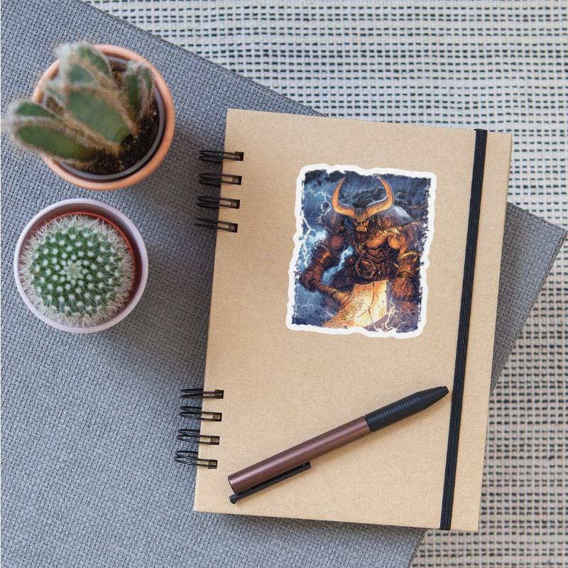 Storm Warrior with Axe and Primal Fury