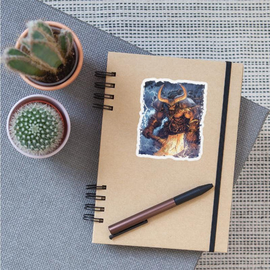 Storm Warrior with Axe and Primal Fury