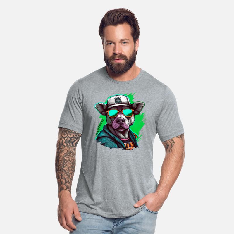 Street Art Dog Urban Rap Street