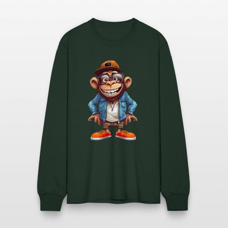 Street Art Monkey Urban Rap Street Monkey