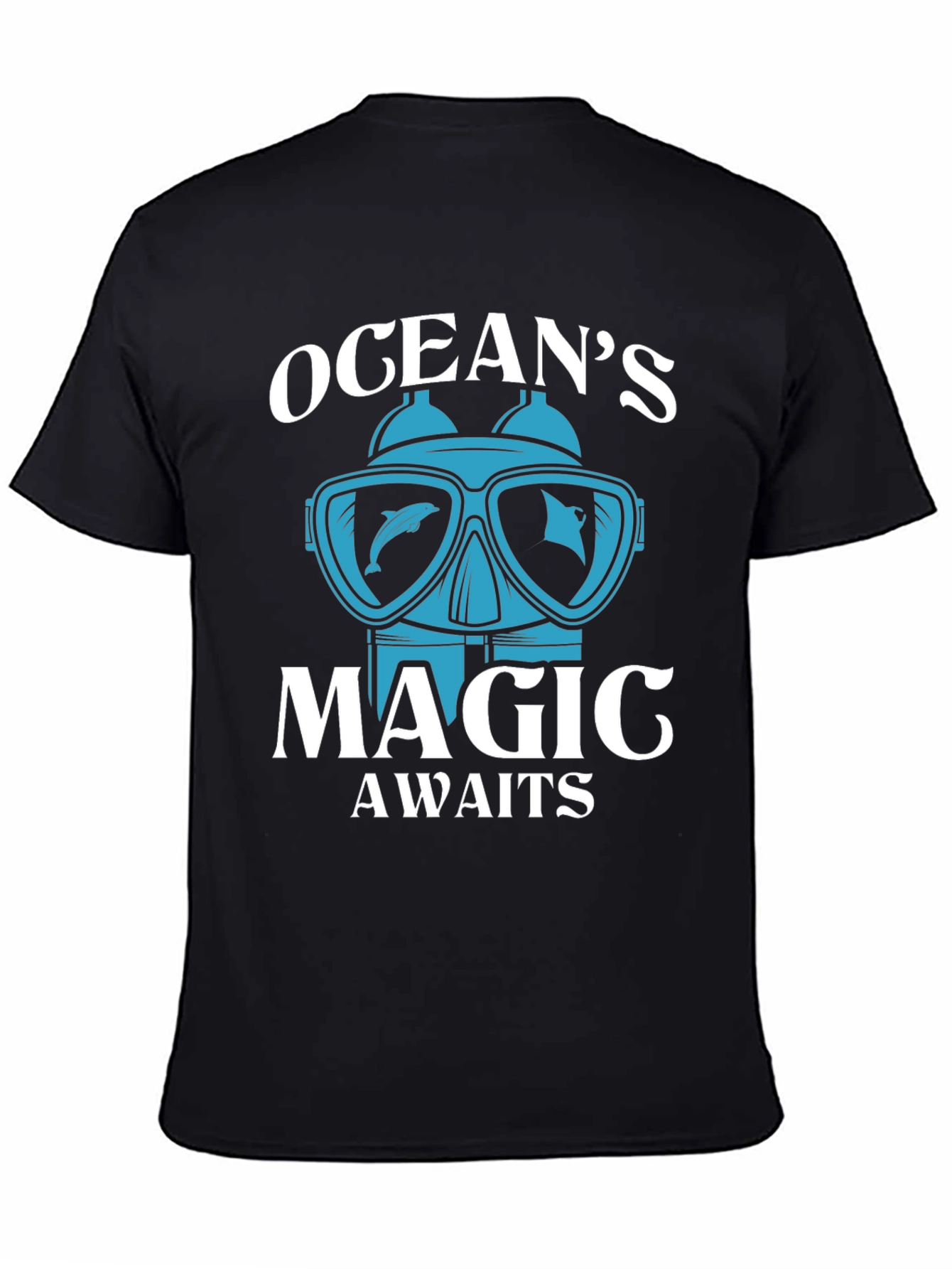 Oceans Magic Awaits T-Shirt - Diving & Adventure Tee