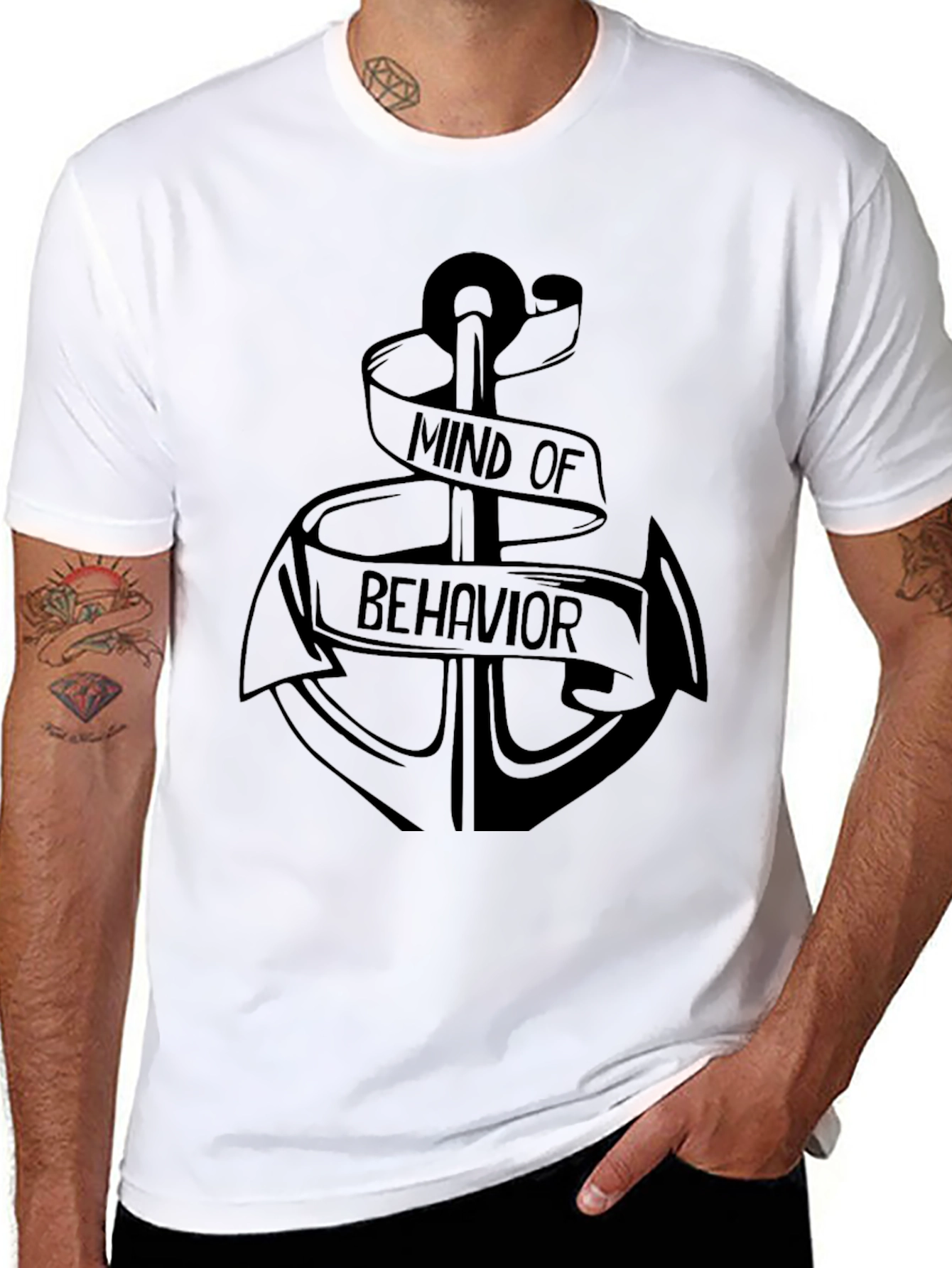 Mind of Behavior Anchor Graphic T-Shirt