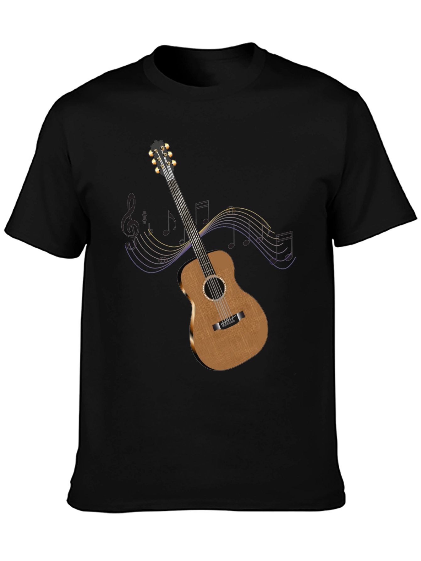 Guitar Graphic Tee - Musical Style