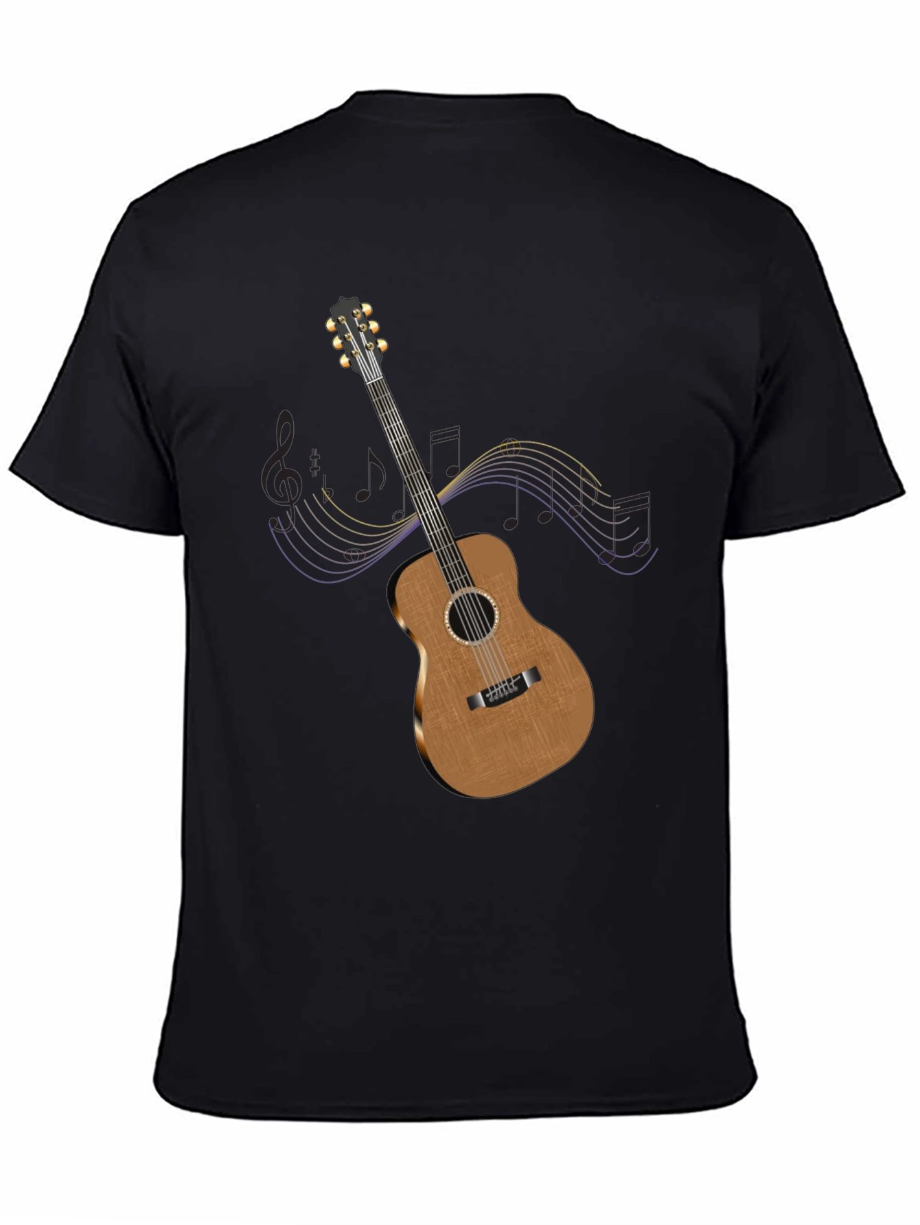 Guitar Graphic Tee - Musical Style