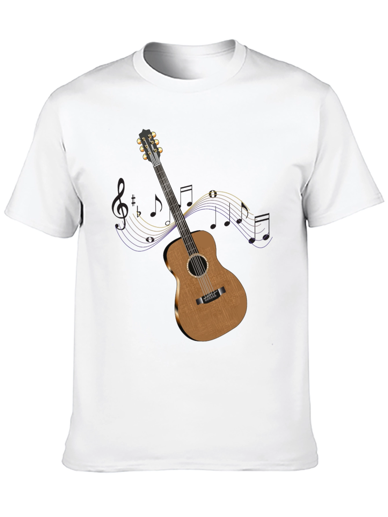 Guitar Graphic Tee - Musical Style