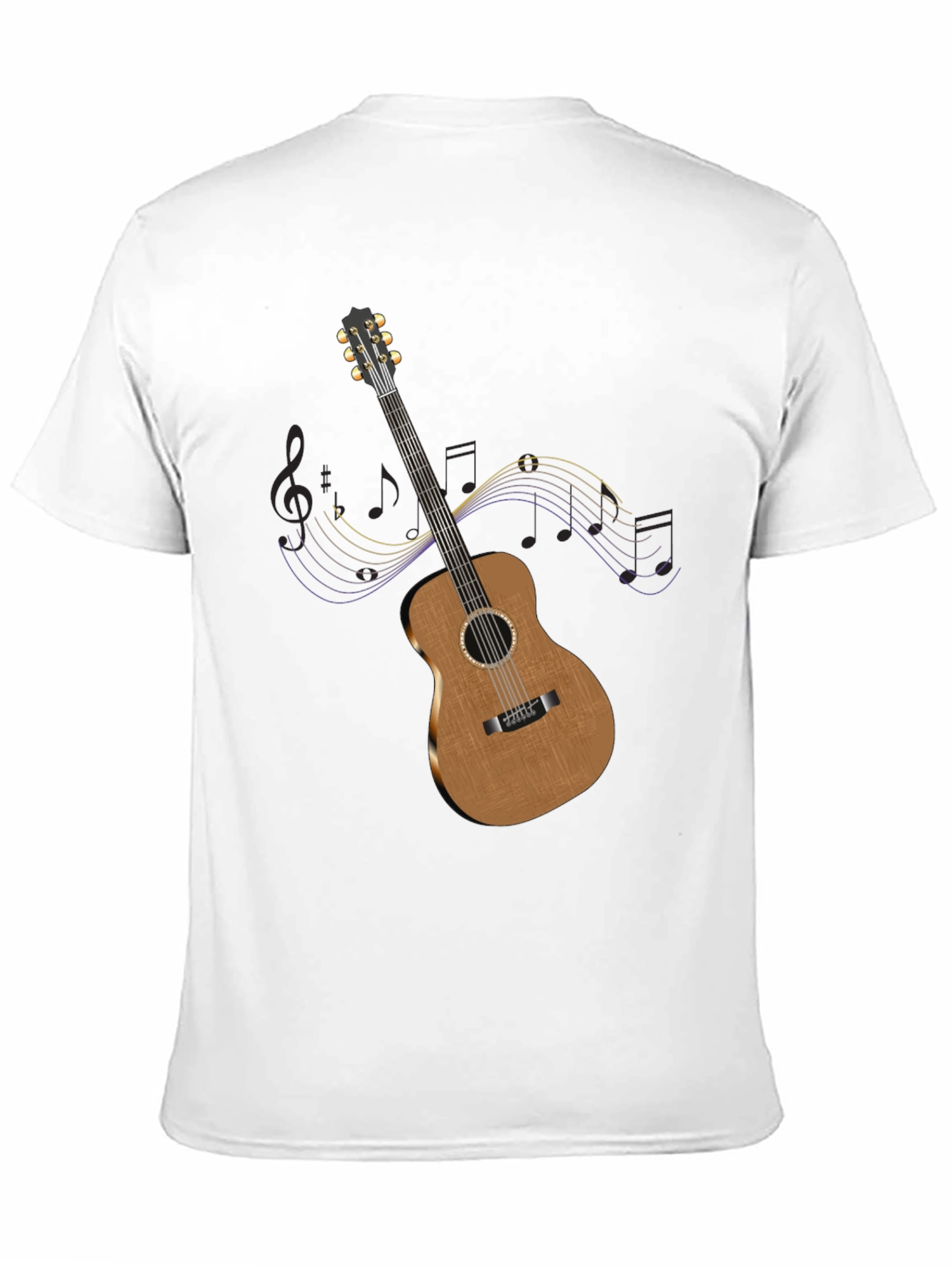 Guitar Graphic Tee - Musical Style