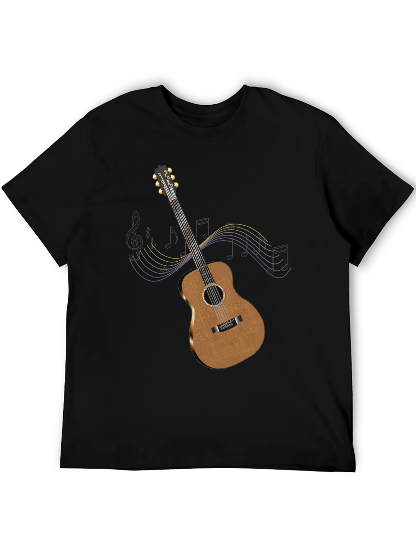 Guitar Graphic Tee - Musical Style