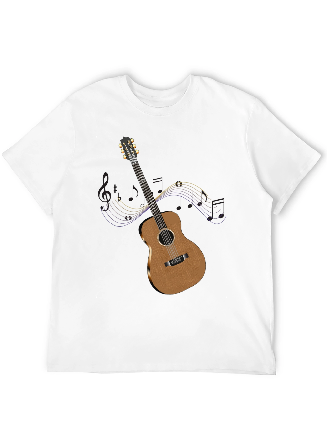 Guitar Graphic Tee - Musical Style