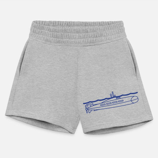 Submarine Water Surface Periscope Observe Dives