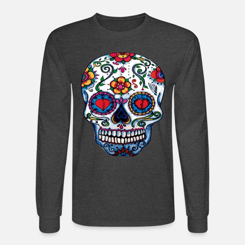 Sugar Skull Floral Burst