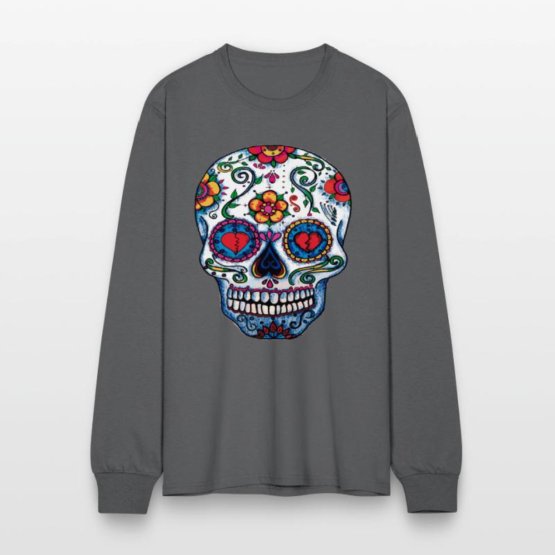 Sugar Skull Floral Burst