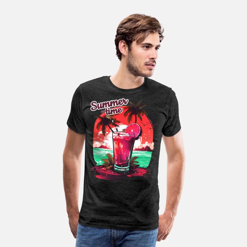 Summer Time Cocktail Beach Vacation Gift