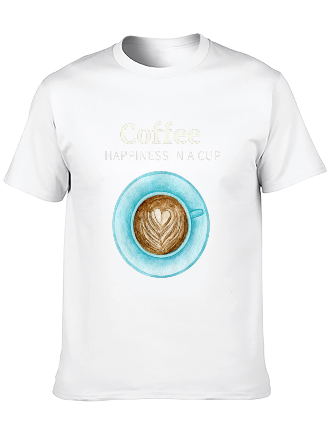 Coffee Happiness Graphic T-Shirt