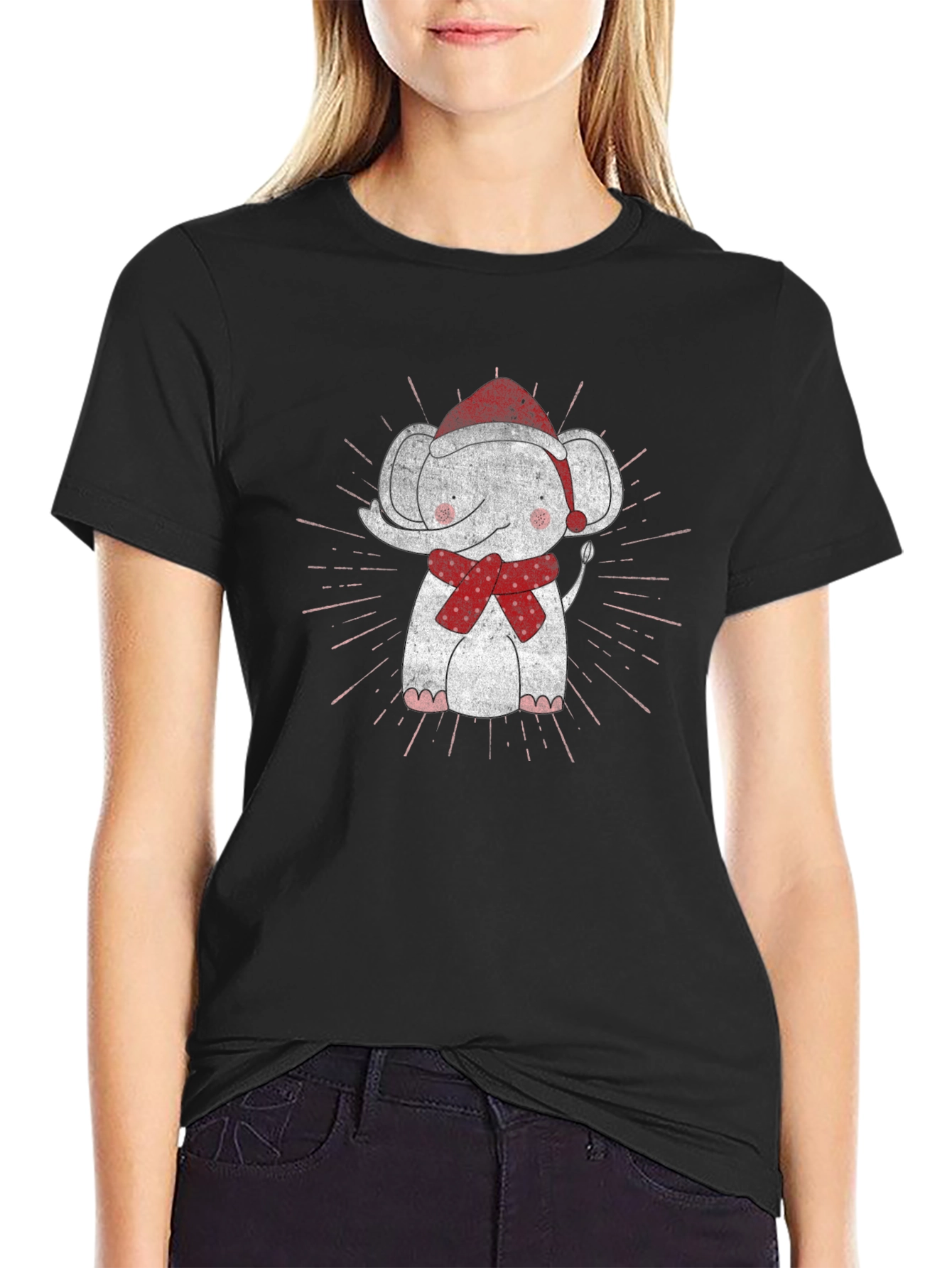 Elephant Christmas T-Shirt