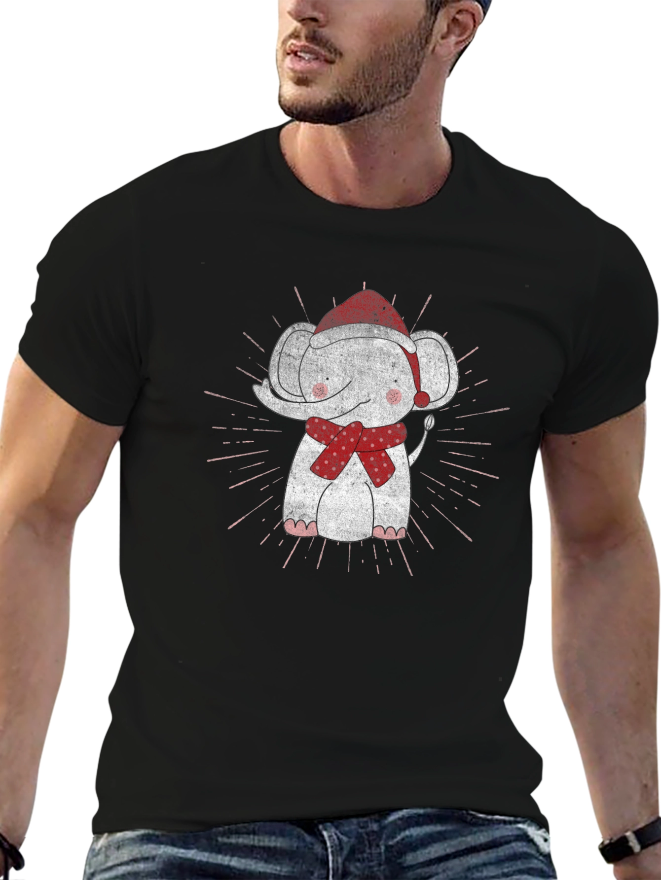 Elephant Christmas T-Shirt