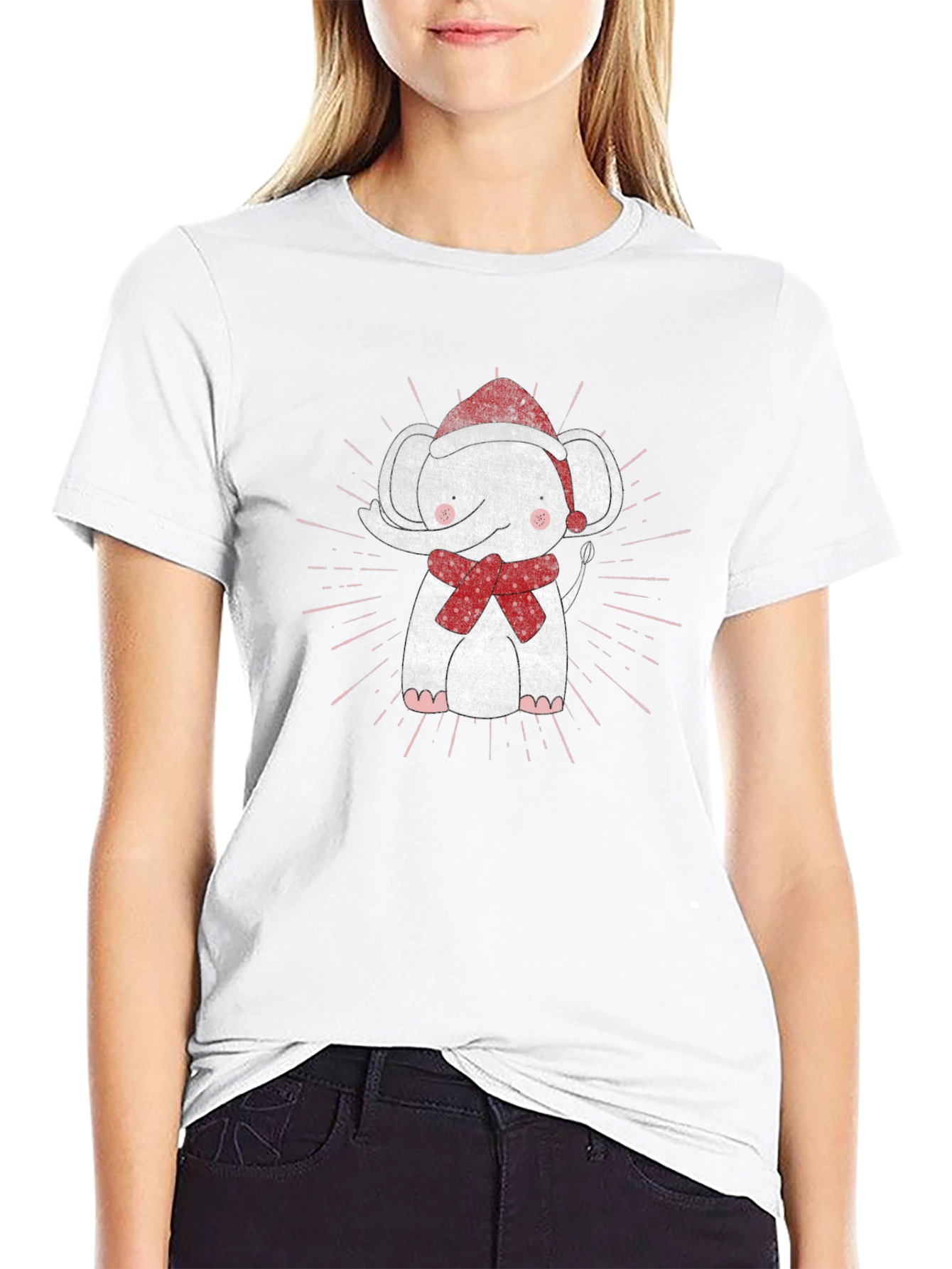 Elephant Christmas T-Shirt