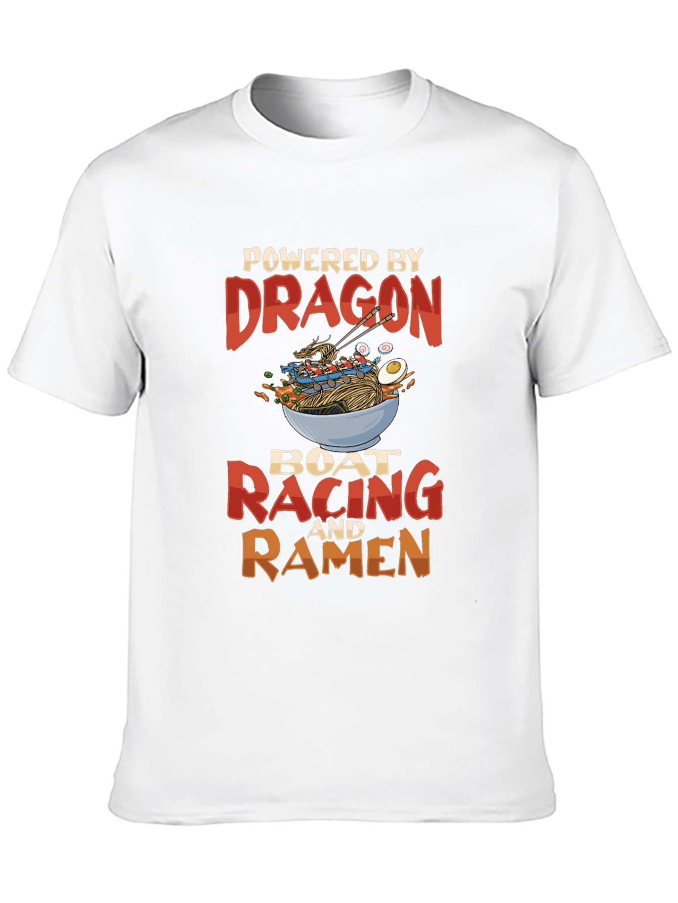 Dragon Boat Racing & Ramen Graphic T-Shirt